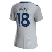 Everton Ashley Young #18 Rezervni Dres za Ženska 2023-24 Kratak Rukav